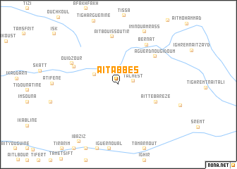 map of Aït ‘Abbes