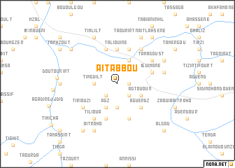 map of Aït Abbou