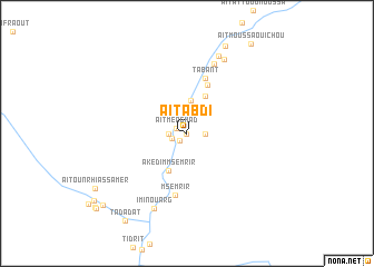 map of Aït Abdi