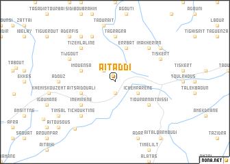 map of Aït Addi