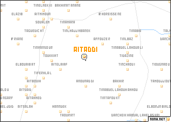 map of Aït Addi