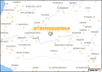 map of Aït Ahmed Ou Brahim