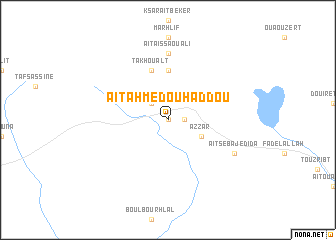 map of Aït Ahmed Ou Haddou