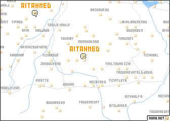 map of Aït Ahmed