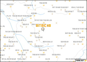 map of Aït Aïcha