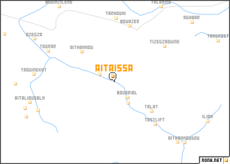 map of Aït Aïssa