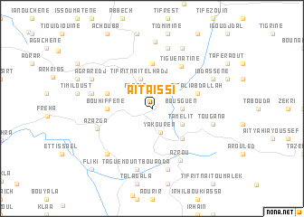 map of Aït Aïssi