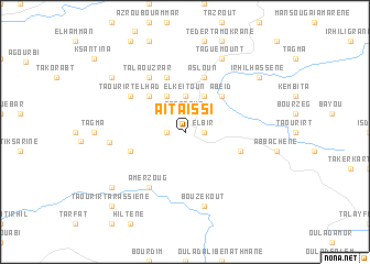 map of Aït Aïssi