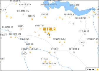 map of Aït Ala