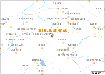 map of Aït Ali Ou Ahmed