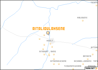 map of Aït Ali Ou Lahsene