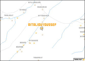 map of Aït Ali Ou Youssef