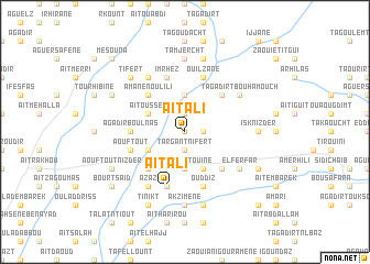 map of Aït Ali