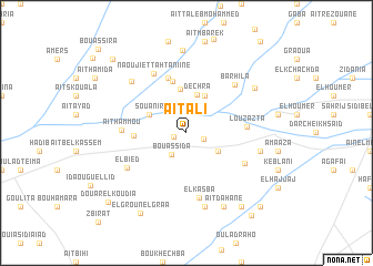 map of Aït Ali