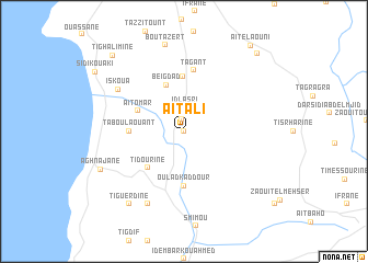 map of Aït Ali