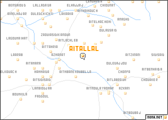 map of Aït Allal