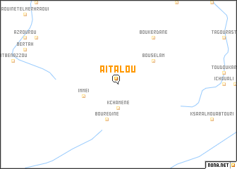 map of Aït Alou