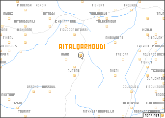 map of Aït Al Qarmoudi