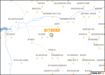 map of Aït Amar