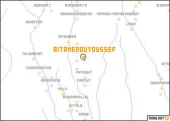 map of Aït Amer Ou Youssef