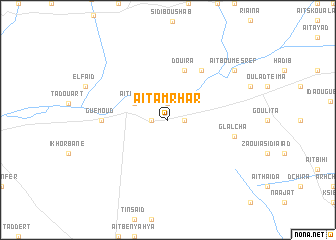 map of Aït Amrhar