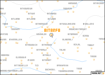 map of Aït Arfa