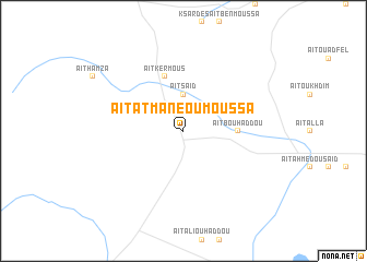 map of Aït Atmane Ou Moussa
