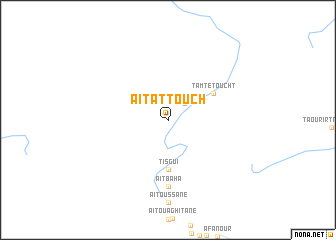 map of Aït Attouch