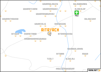 map of Aït Ayach