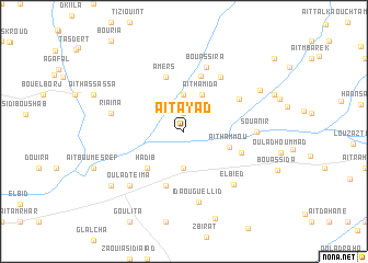 map of Aït Ayad