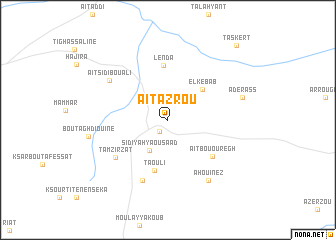 map of Aït Azrou