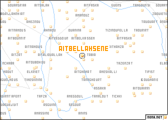 map of Aït Bel Lahsene