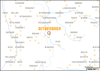 map of Aït Ben Amer