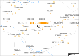 map of Aït Ben Haïda