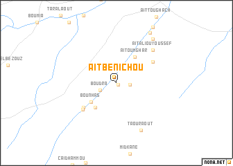 map of Aït Ben Ichou