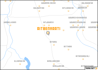 map of Aït Ben Maati