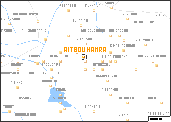 map of Aït Bou Hamra