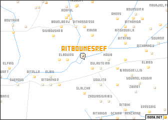 map of Aït Bou Mesref