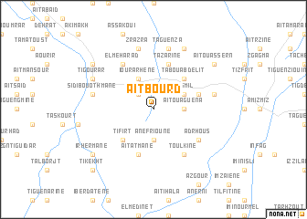 map of Aït Bourd