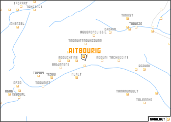 map of Aït Bou Rig