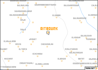 map of Aït Bourk