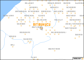 map of Ait Buhucu