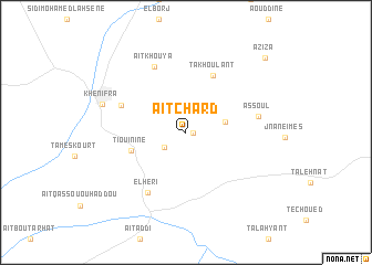 map of Aït Chard