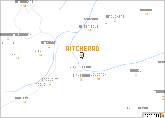 map of Aït Cherad