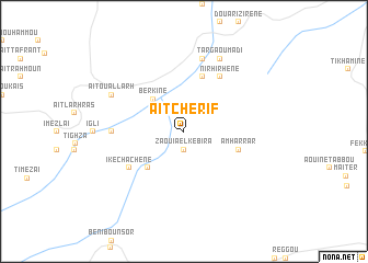 map of Aït Cherif