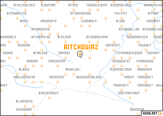 map of Aït Chouiaz