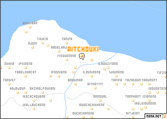map of Aït Chouki