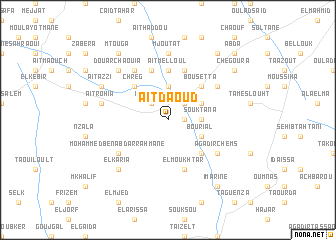 map of Aït Daoud