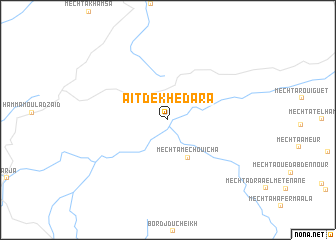 map of Aït de Khedara