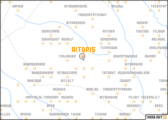 map of Aït Dris